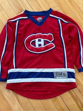 Montreal Canadiens NHL Kid's Jersey Size Small Hockey Unisex